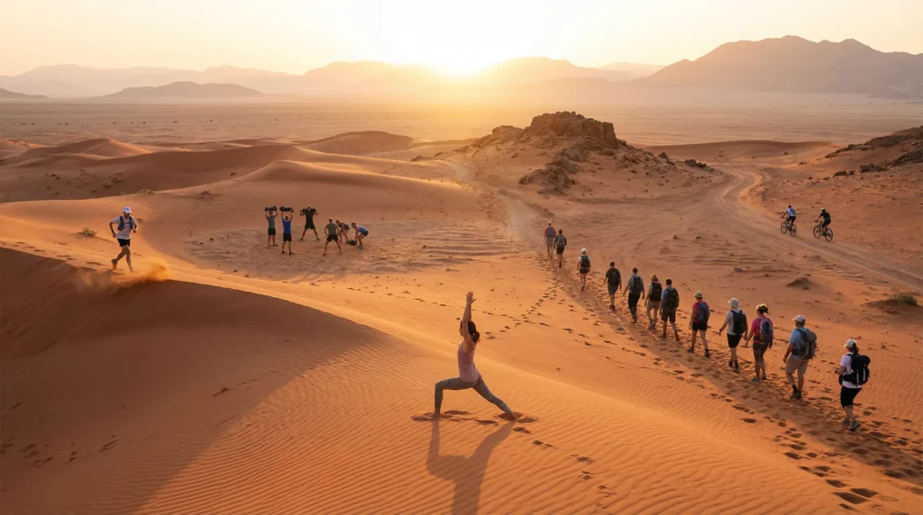 Desert Fitness Retreat Ideas for Your Safari Tour
