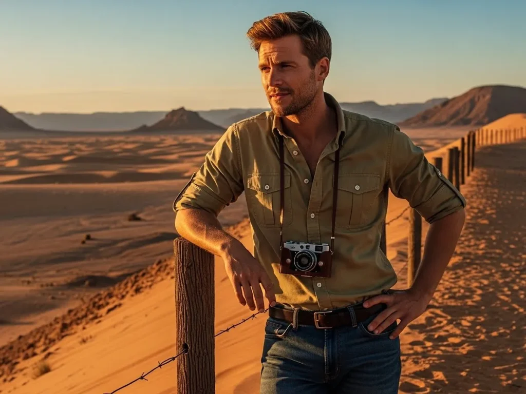 Classic Khaki Shirt Look