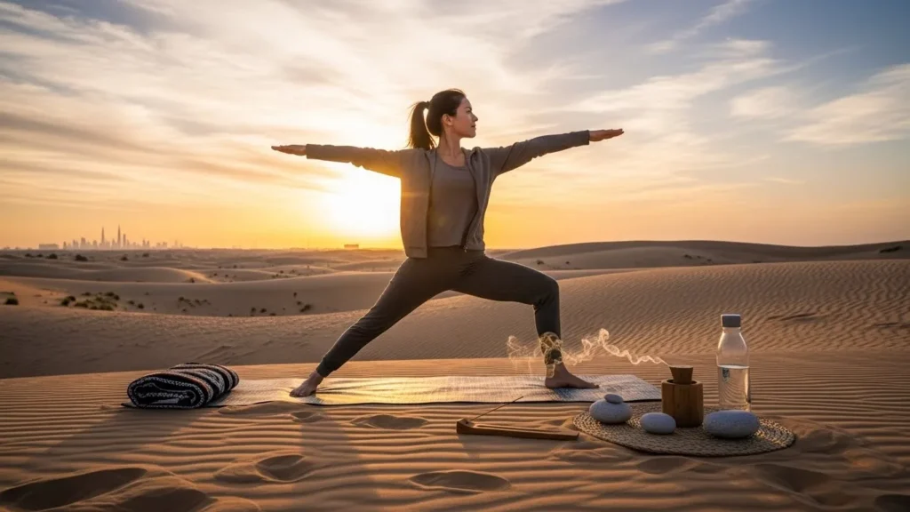 Top 12 Desert Yoga & Wellness Poses in Safari Tour