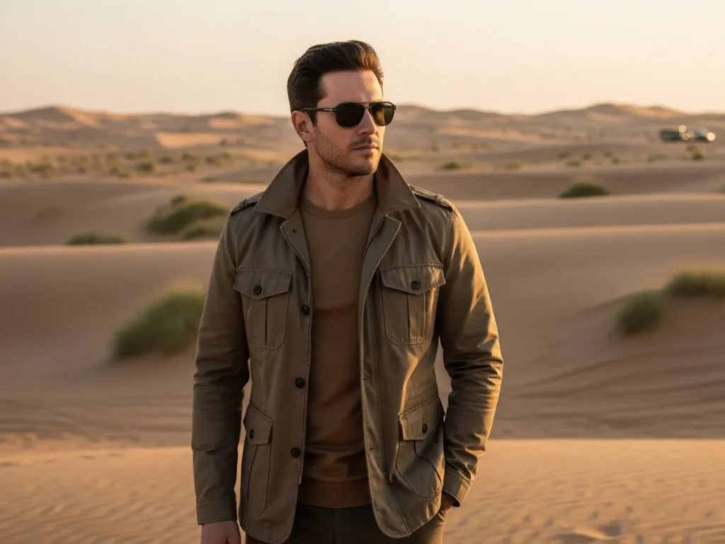 Safari Jacket with T-Shirt