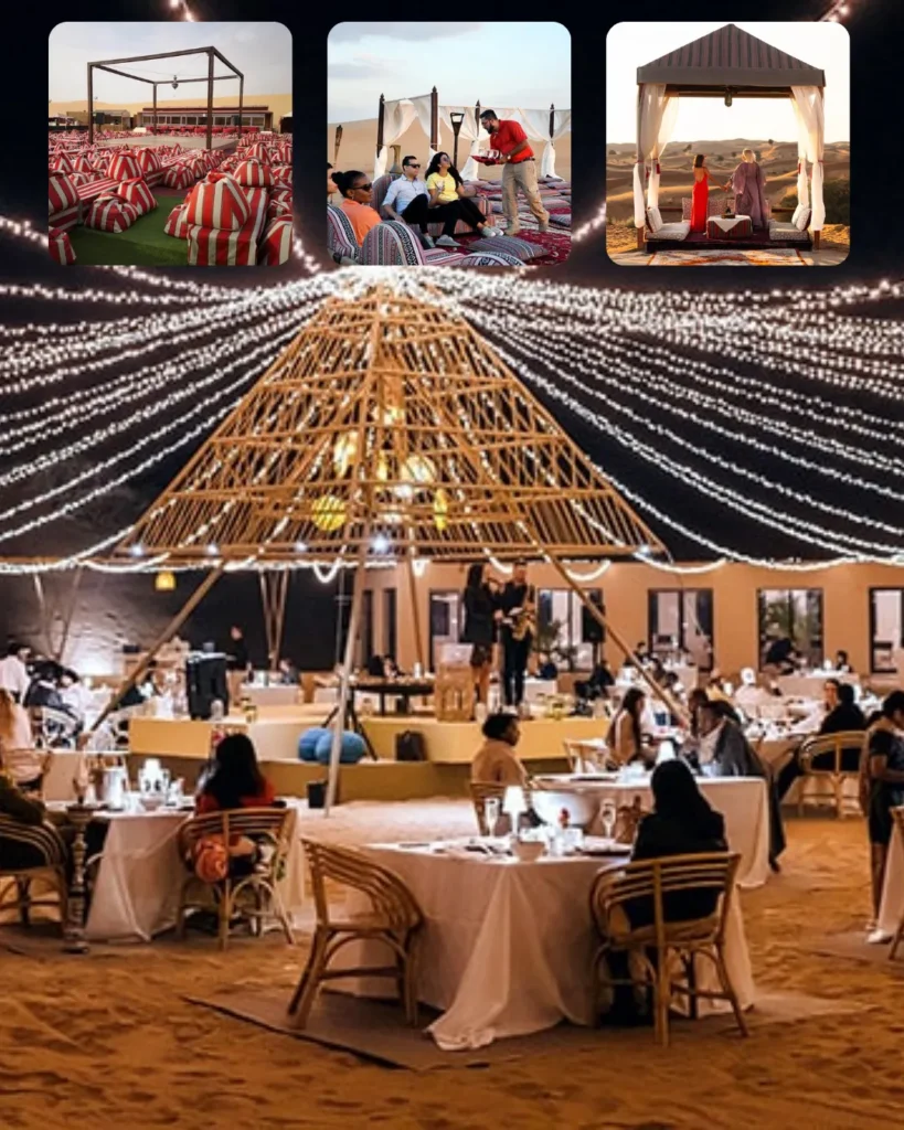 What is a Regular Desert Dinner in Dubai