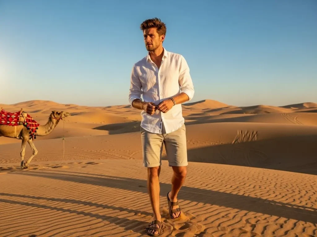 White Linen Shirt Style